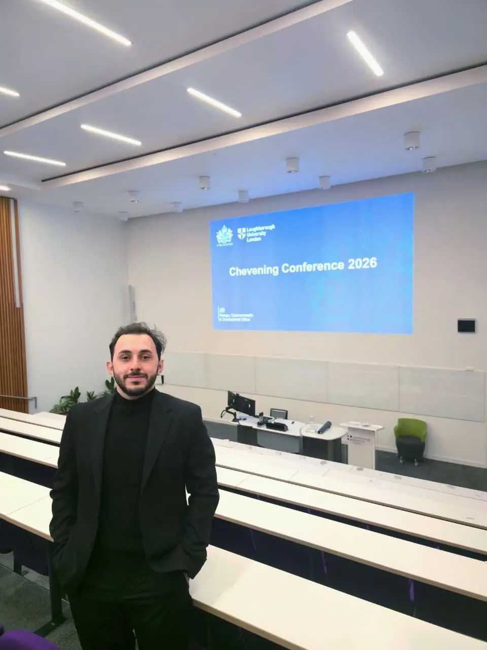 ლუკა შახყულაშვილი Chevening Conference 2026-ზე